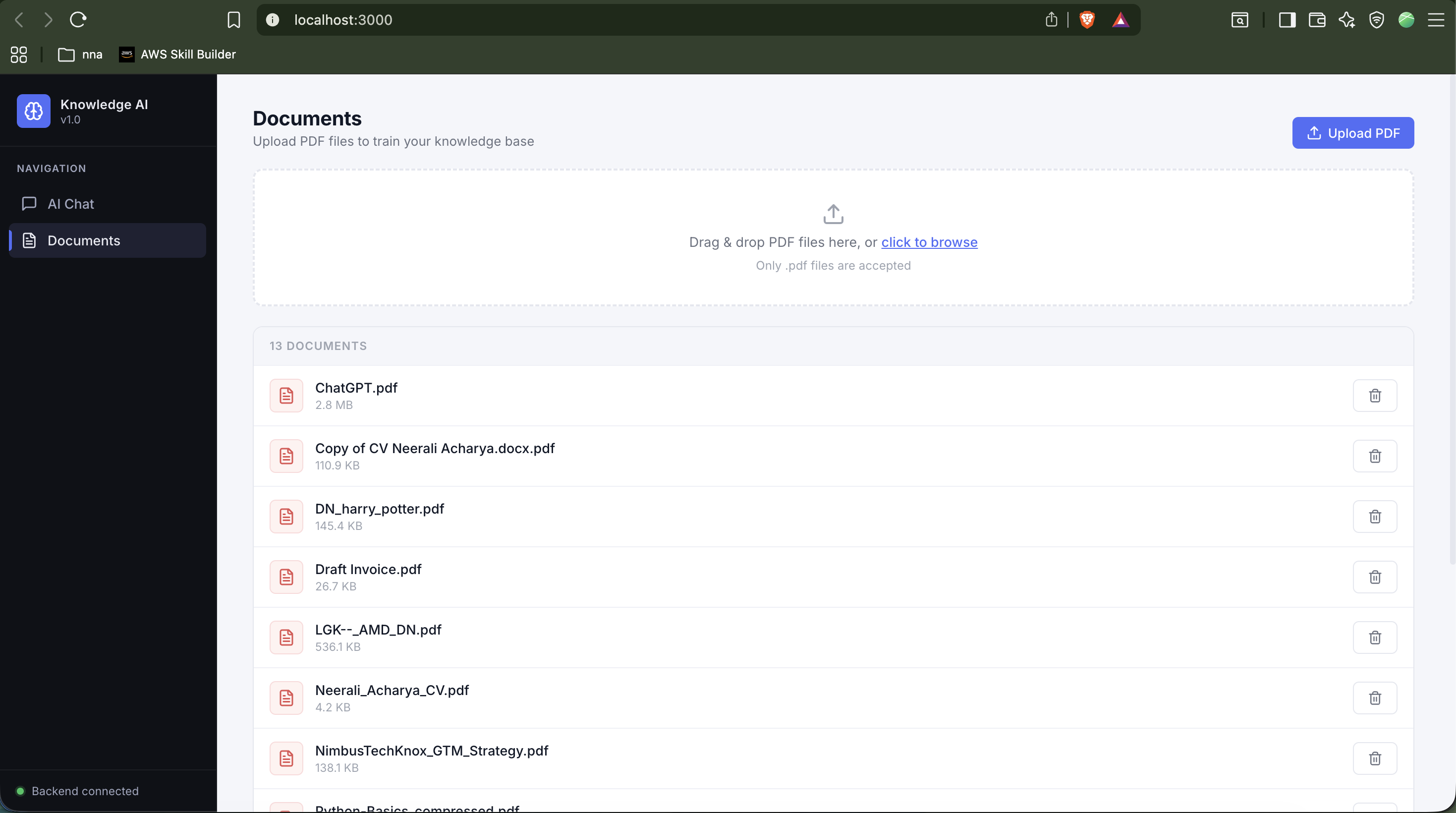 Knowledge Assistant